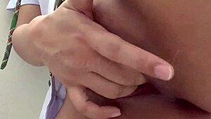 Pinay Masturbates And Fingers Herself In Scandalous Solo