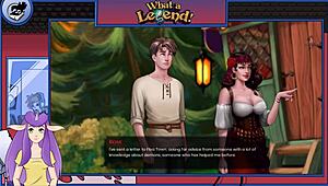 Legendary Hentai Orgy with Big Cocks and Brunettes