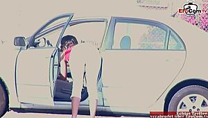 Wow, Brunette Slut Takes Huge BBC Deep in Tight Pussy!