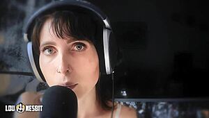 Lou Nesbit And Lia Louise Give Dirty Talk Jerk Off Instructions.