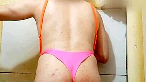 carolcross rocking that sexy thong like a pro