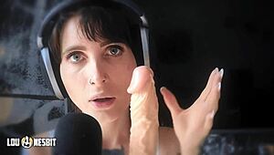 Lou Nesbit And Lia Louise Give Dirty Talk Jerk Off Instructions.