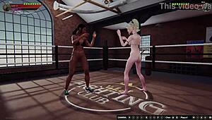 Dela vs Bree in Naked Fighter 3D Clash!