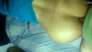 Mexicana culona bends over for deep anal doggystyle with gaping big ass.