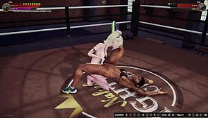 Dela vs Bree in Naked Fighter 3D Clash!