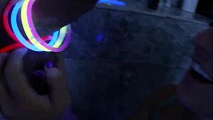 Imagine the inked teen 18+ subtly tugging that cock in close-up pov outdoors, like a naughty girl next door.