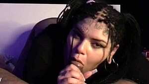 Tattooed argentine sucks dick intensely