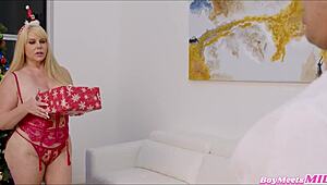 Karen Fisher Gave Me Everything For Christmas! So Hot!