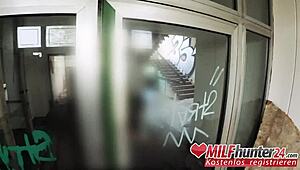 Milf Hunter Meets Skinny Mature Bitch Vicky Hundt In An Abandoned Office Building And Bangs Her Hard I Banged This Milf From Milfhunter24 Com