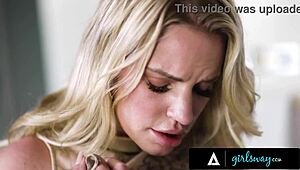 Busty milf rachael cavalli facefucked by babysitter