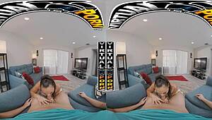 Stepmom Carmela Clutch fucks during chores