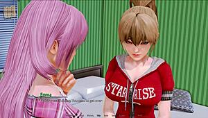 The harem hotel 139 episode features anime characters in hotel adventures.