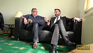 British Subslut's Intense Fucking and Cum Feeding