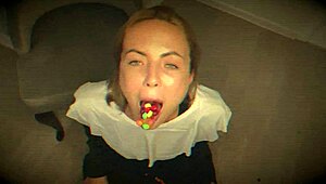 i pleasure the pumpkin king with blowjob in cosplay