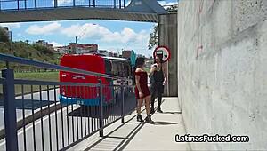 This oily Latina amateur is getting drilled all over the place