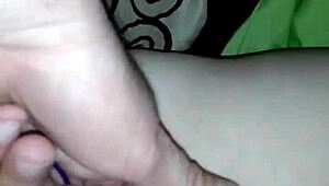 Watch this ginger cum hard from self masturbation with toys