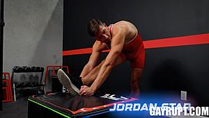 Wrestler Blain O'Connor Faces Jordan Starr in Intense Match