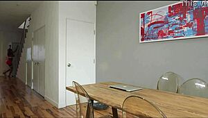 Ebony Mystique Tru Kait role play threesome with doggystyle fucking