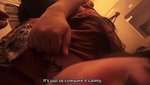 mirando porno en tiktok con mi hermanastra y grabamos un video antes de que nos pillen nuestros padres