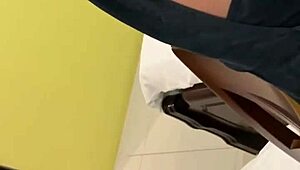 petite white girl enjoys her natural tits being slapped hard and whispers thank you