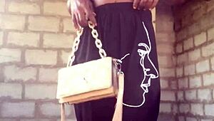 Crazybitch doing a wild striptease live for her fans right now.