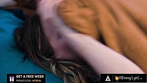 easily scared lily larimar bonds with caring milf kenzie