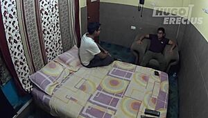 I joined Sloton and Alejandro for a wild threesome with a Peruvian shemale.