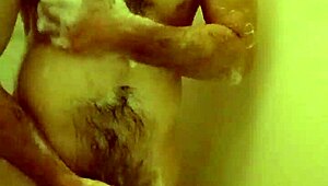 Feeling relaxed while pissing and masturbating in the shower