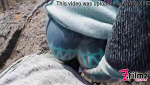 Caught In Wild Public Blowjob On Ruine.