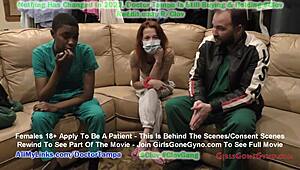 wow, nurse stacy shepard testing gloves for the perfect fit!