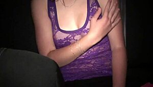 Alexis Crystal Joins Wild Public Dogging Gang Bang