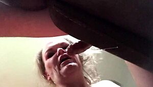 Jenna Jaymes deepthroats huge cock with passion 😍