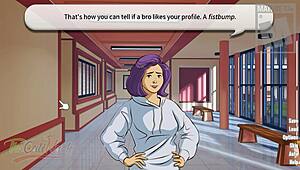 Student Alex Feels Attraction To Teacher In College Hentai Dating