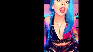 Cosplay Girl Alicebong's Ahegao Faces In Fetish Compilation.