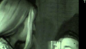 Vintage European Foursome At Euston Station London With Hairy Action