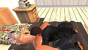 i fucked theresa's ass for her first time anal and came inside