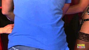 Borata wanna share two cocks with friends at strip club, oops!