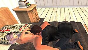 i fucked theresa's ass for her first time anal and came inside