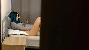 Step-Sister Finds Me In The Closet For Roleplay Fucking