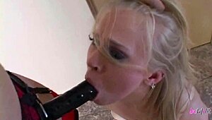 Watch The Dominant Brunette Tease And Humiliate The Skinny Blond With Intense Toy Play And Deepthroat Action.