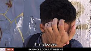 Latinleche - Straight Latino Rides Uncut