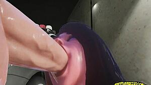 Give me that big monster cock in the parking lot, she begs.