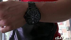 sexy gay twink gets hardcore action in this porn video