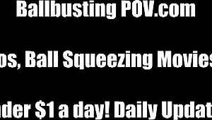 I'm Kicking Those Big Hairy Balls Of Yours!