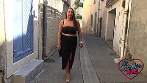 Belle Brune Mila Samuse Avec La Coquine Angelina