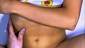 my sexy stepmom shocked me with lingerie in guest room