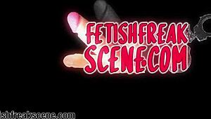 Milf Inserts Huge Sex Toys Into Wide Gapping Vagina