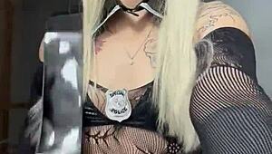 Hell yeah! Alina Modelista, your sexy stripper, rips clothes off!