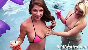 I saw horny girls suckin' cocks and gettin' stuffed