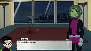 18Titans Part 4 - Raven Masturbating